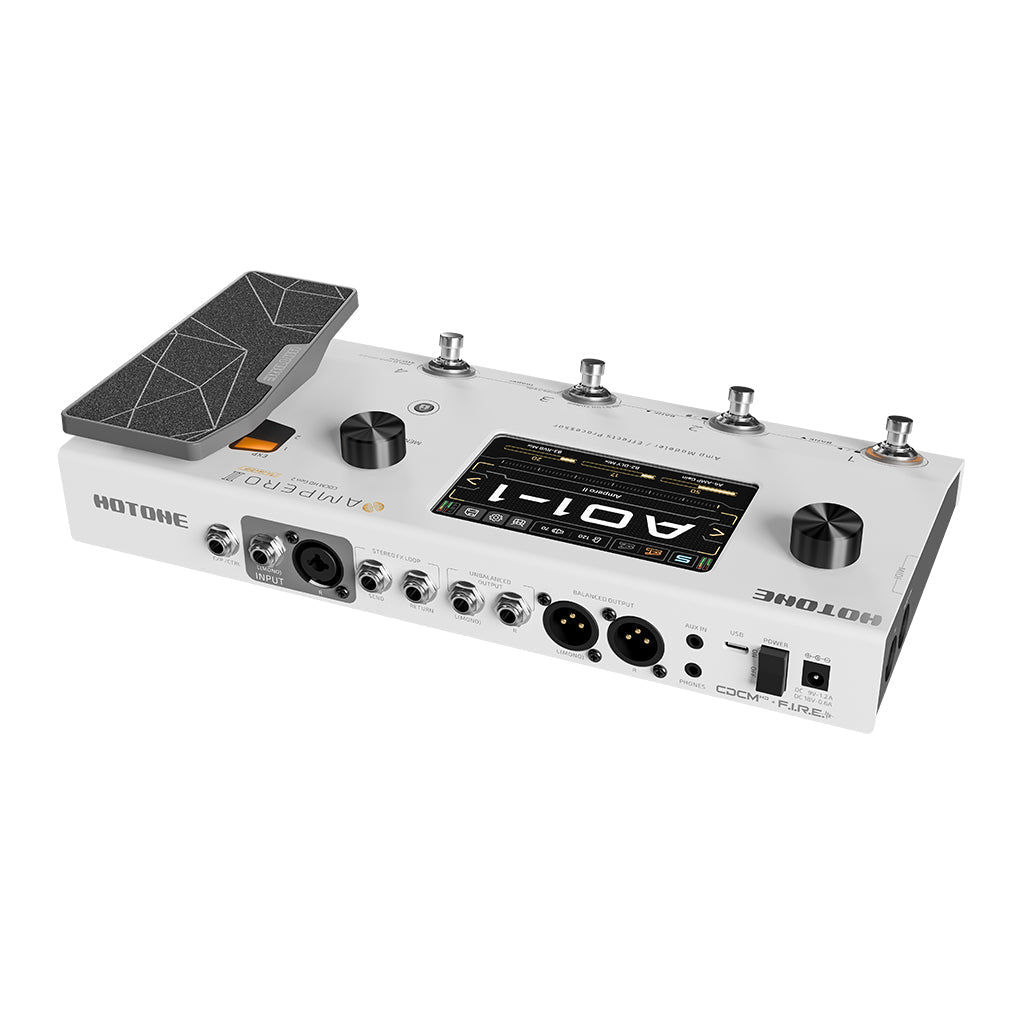 Hotone Ampero II - 2nd Generation Effects Pedals Sky Music