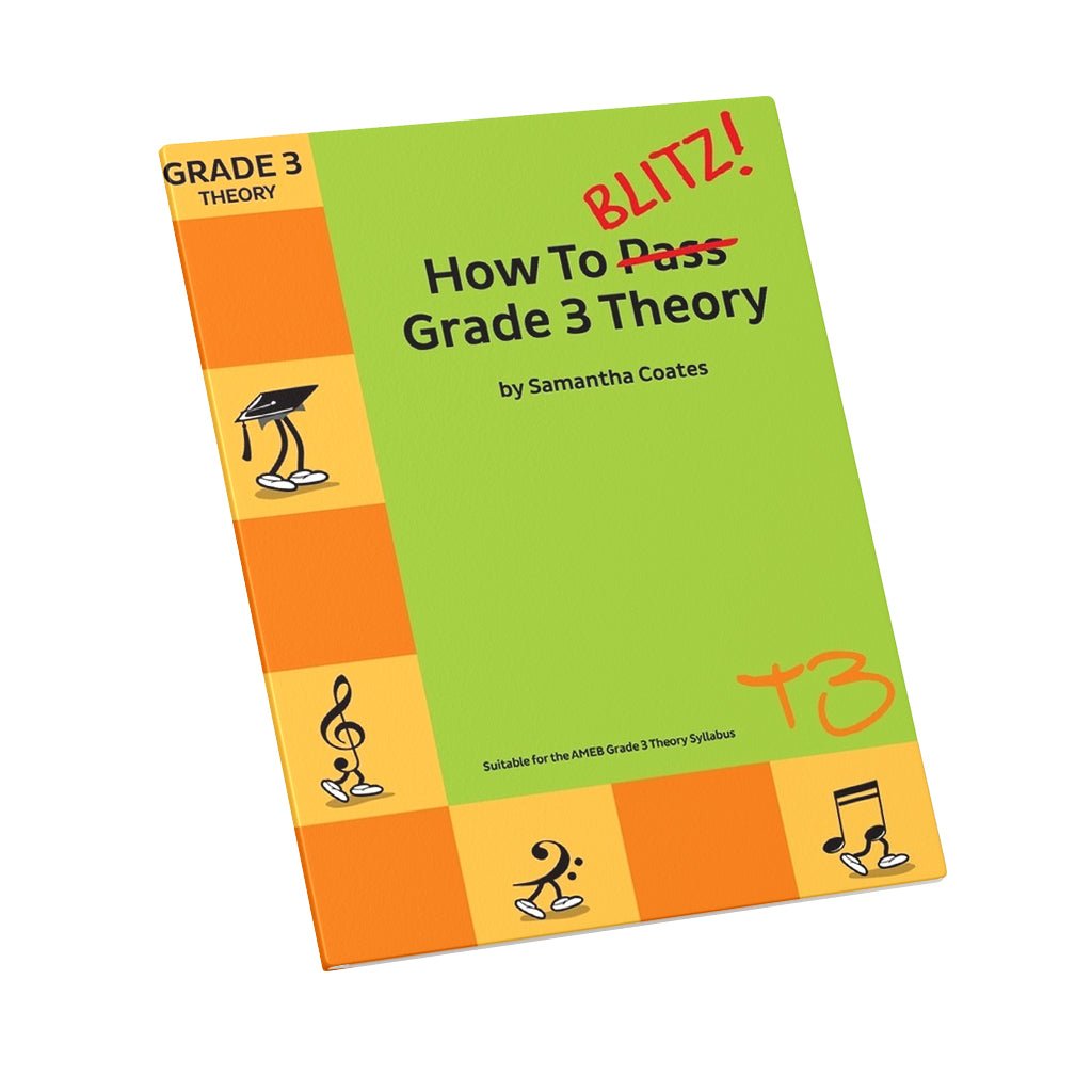 How To Blitz Theory Grade 3 - Book Books Sky Music