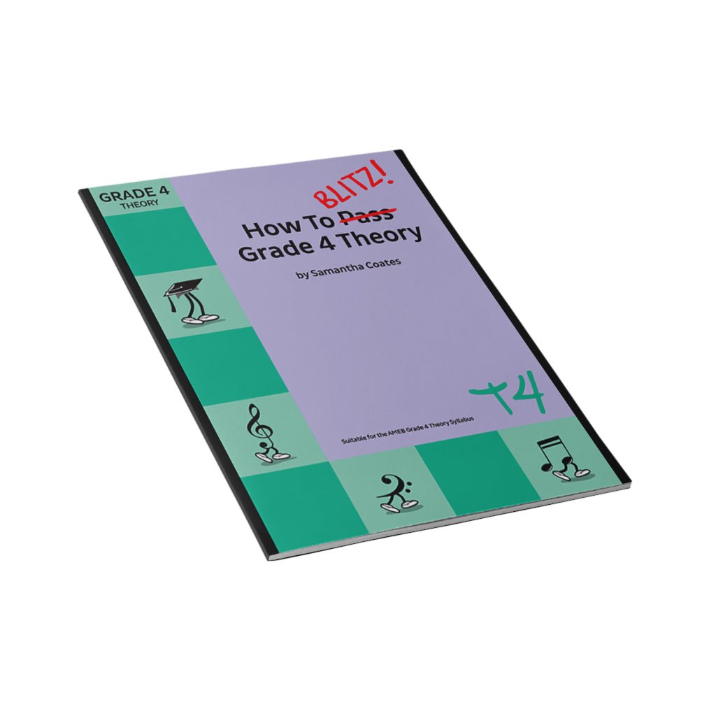 How To Blitz Theory Grade 4 - Book Books Sky Music