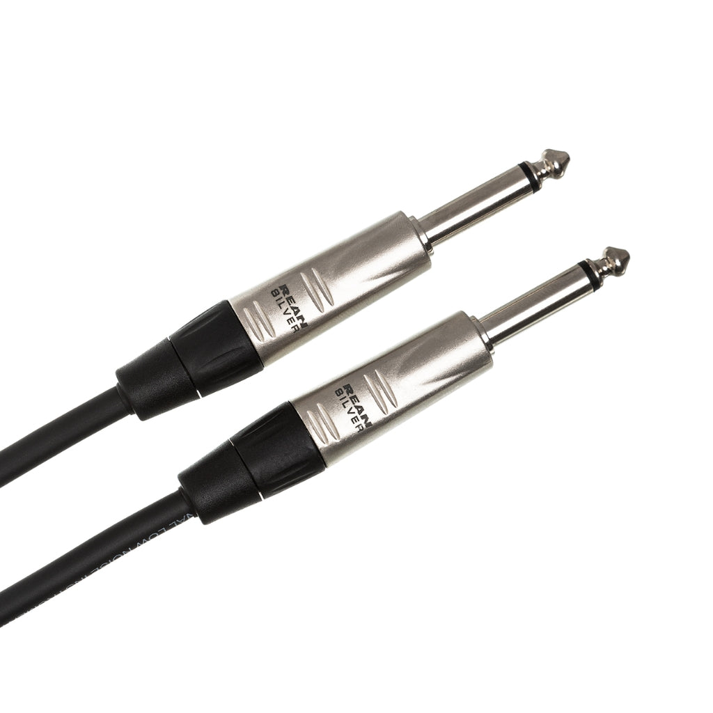 Hosa Technology - REAN 1/4 in TS to Same -  Pro Unbalanced Interconnect Cable 3ft