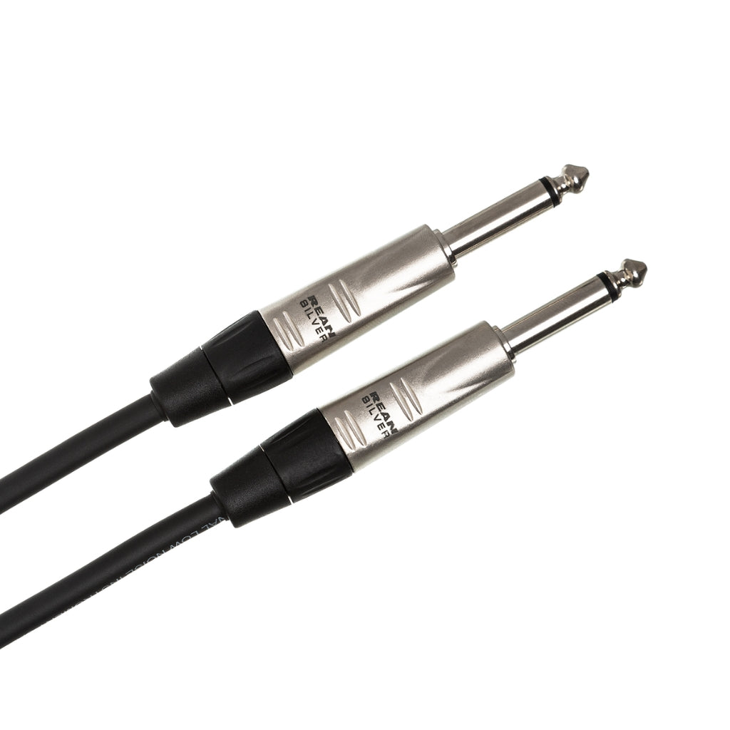 Hosa Technology - REAN 1/4 in TS to Same Pro - Unbalanced Interconnect Cable 15ft