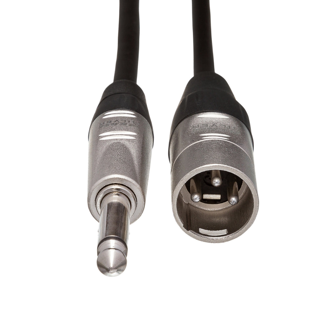 Hosa Technology REAN 1/4 in TS to XLR3M Pro Unbalanced Interconnect Cable 5ft