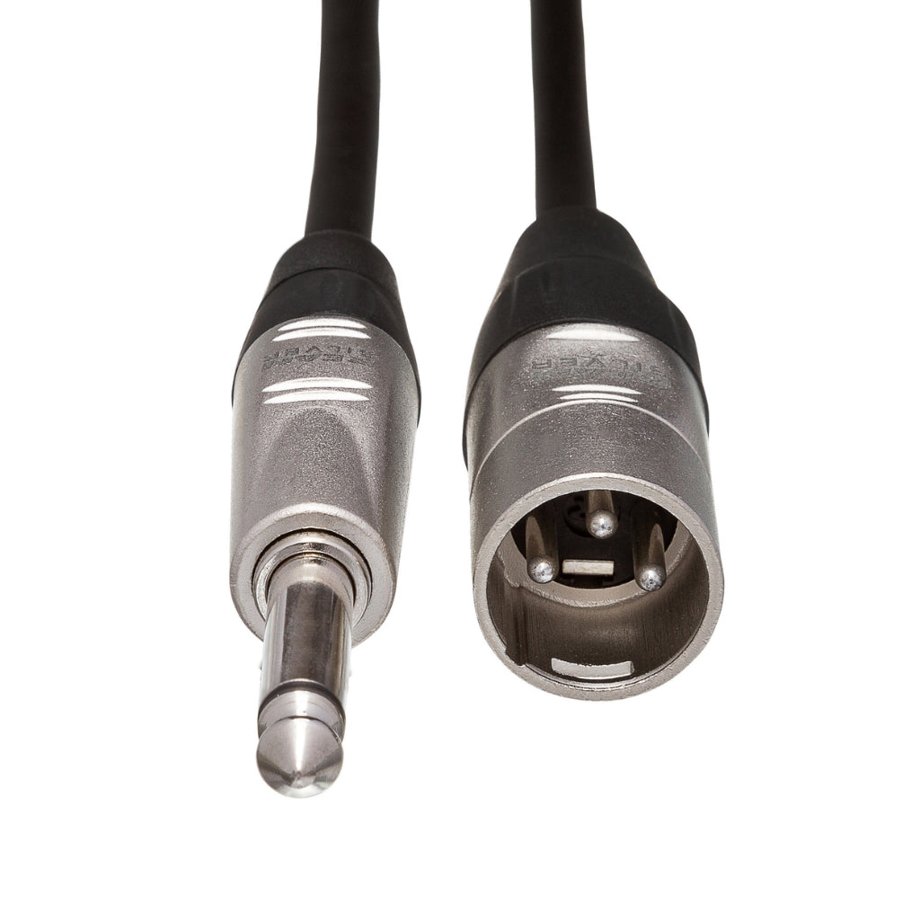 Hosa Technology - REAN 1/4 in TS to XLR3M - Pro Unbalanced Interconnect Cable 15ft