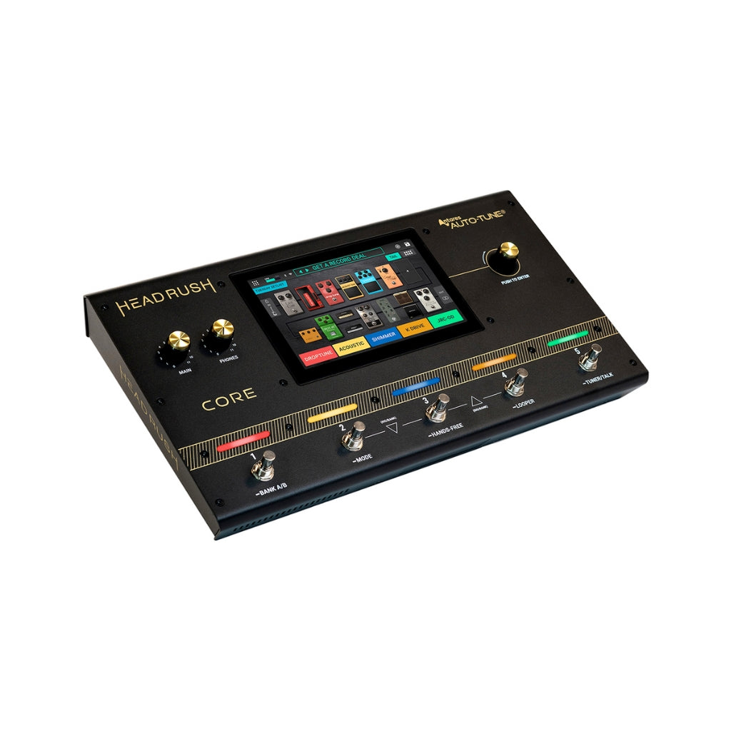 Headrush - Core Compact FX Pedalboard - w Mic In , WiFi and Bluetooth