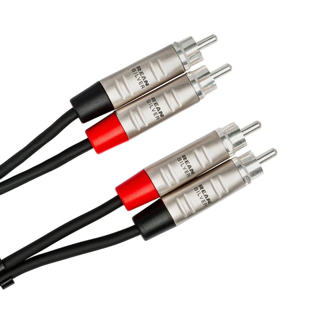 Hosa Technology Dual - REAN RCA to Same - Pro Stereo Interconnect Cable 3ft