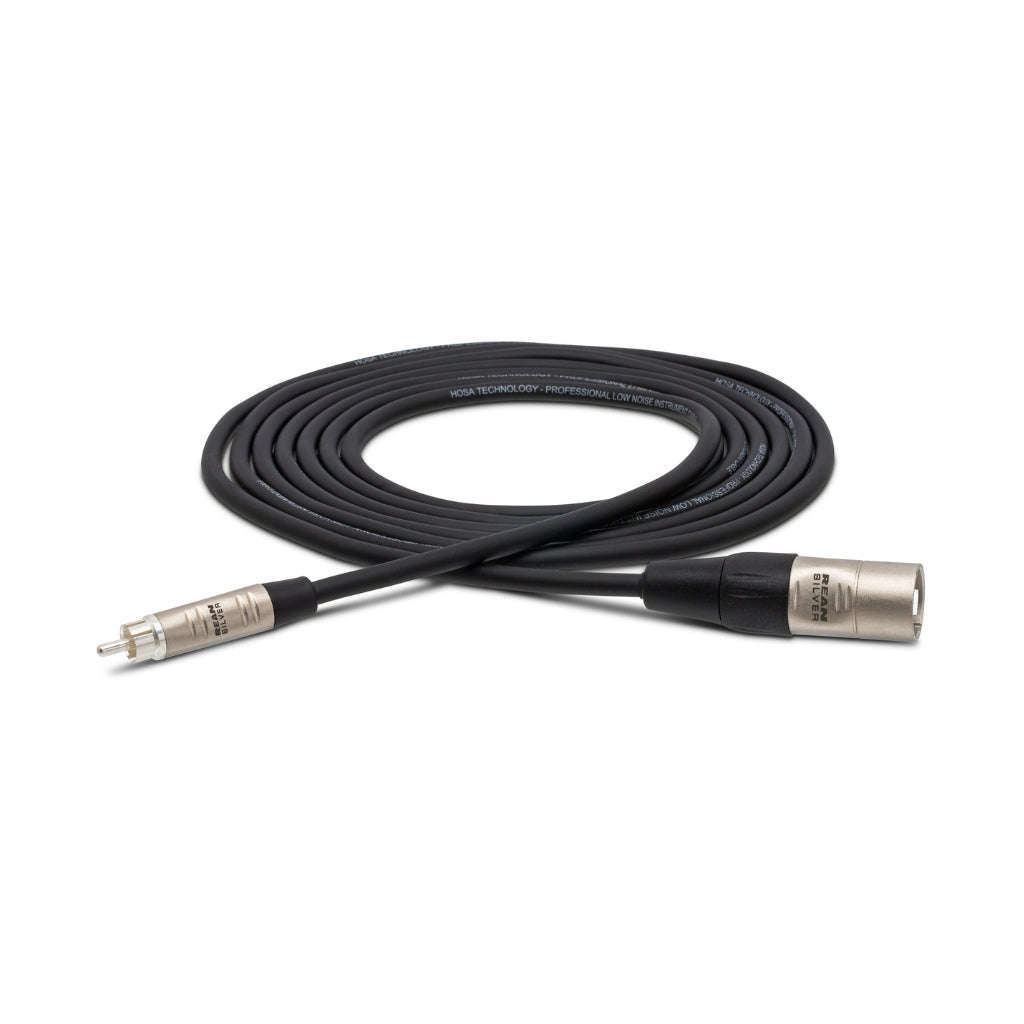 Hosa Technology - REAN RCA to XLR3M - Pro Unbalanced Interconnect Cable 15ft