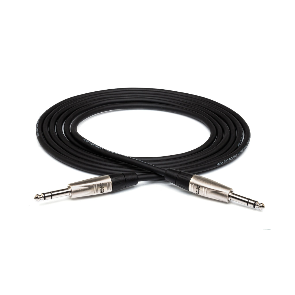 Hosa Technology - REAN 1/4 in TRS to Same - Pro Balanced Interconnect Cable 10ft