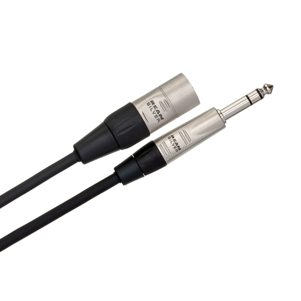 Hosa Technology - REAN 1/4 in TRS to XLR3M - Pro Balanced Interconnect Cable 3ft