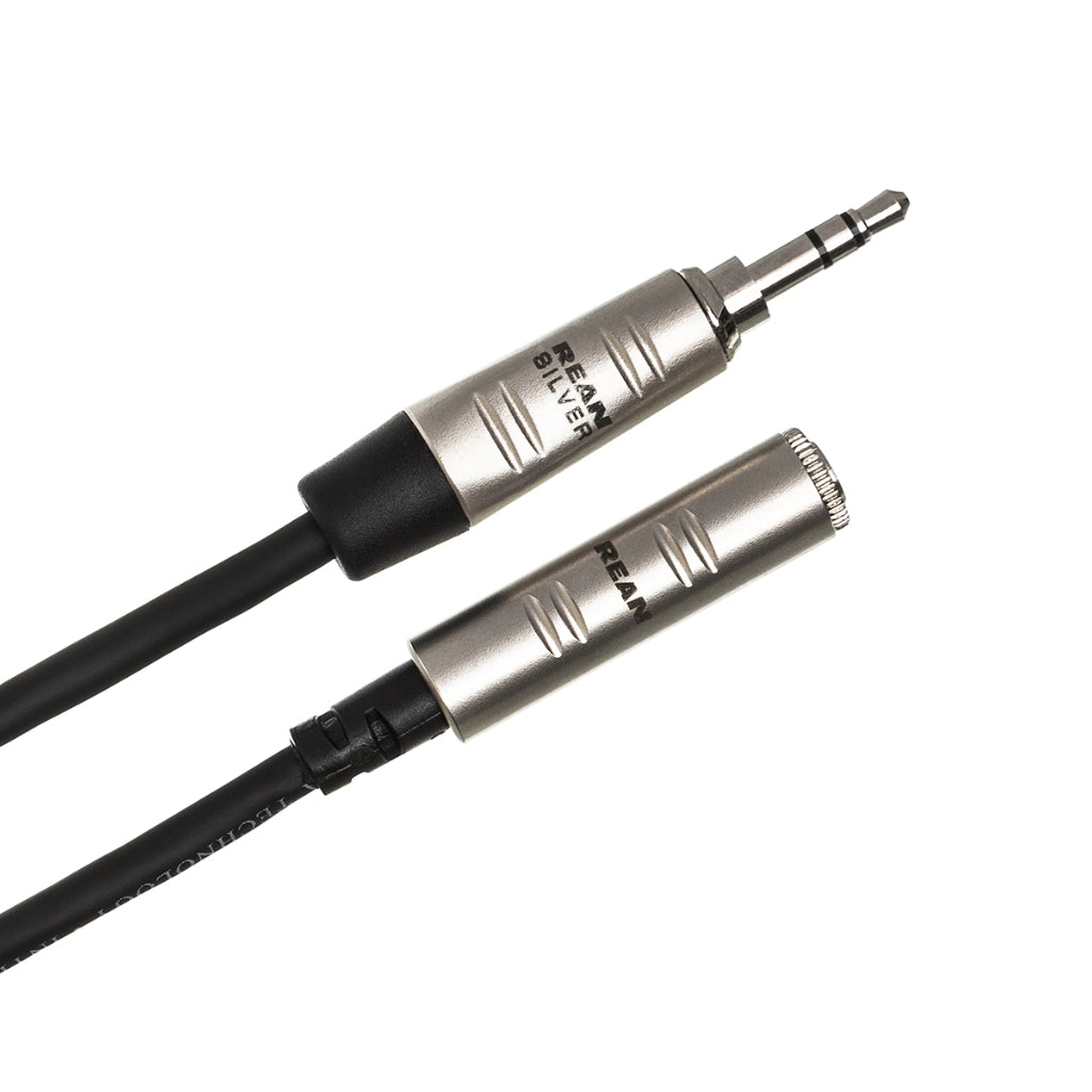 Hosa Technology REAN 3.5 mm TRS to 3.5 mm TRS Pro Headphone Extension Cable 5ft