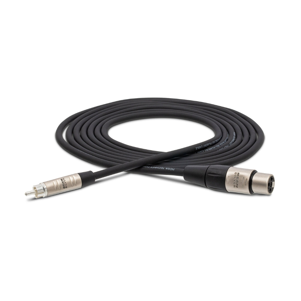 Hosa Technology - REAN XLR3F to RCA - Pro Unbalanced Interconnect Cable 10ft