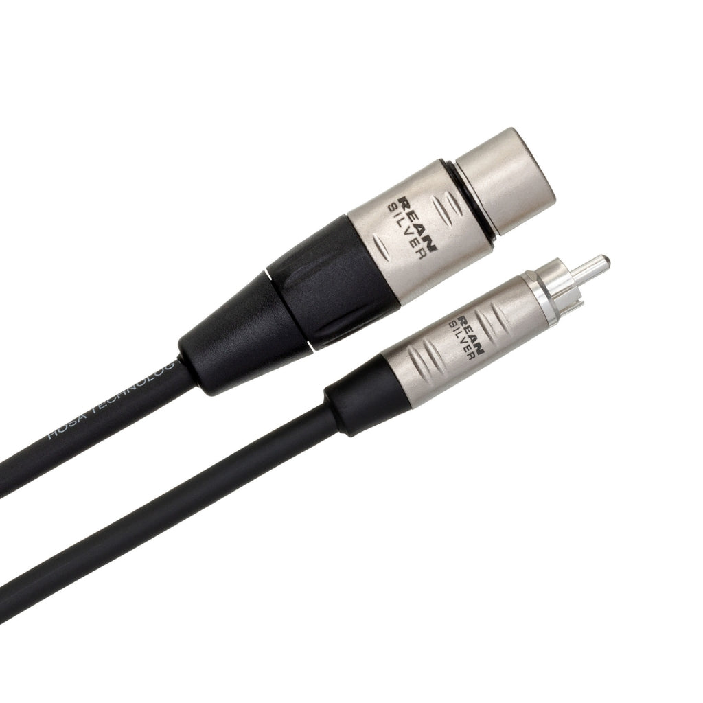 Hosa Technology - REAN XLR3F to RCA - Pro Unbalanced Interconnect Cable 10ft