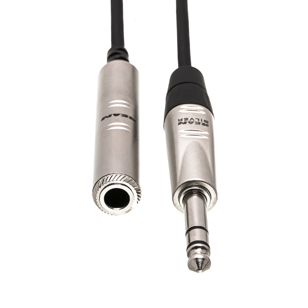 Hosa Technology - REAN 1/4 in TRS to 1/4 in TRS - Pro Headphone Extension Cable 5ft