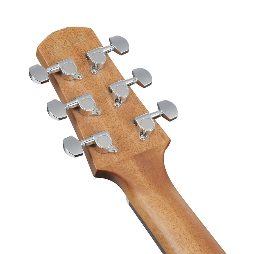Ibanez AAD51CE Dreadnought Cutaway Acoustic Guitar w/Pickup - Natural High Gloss Acoustic Guitars Sky Music