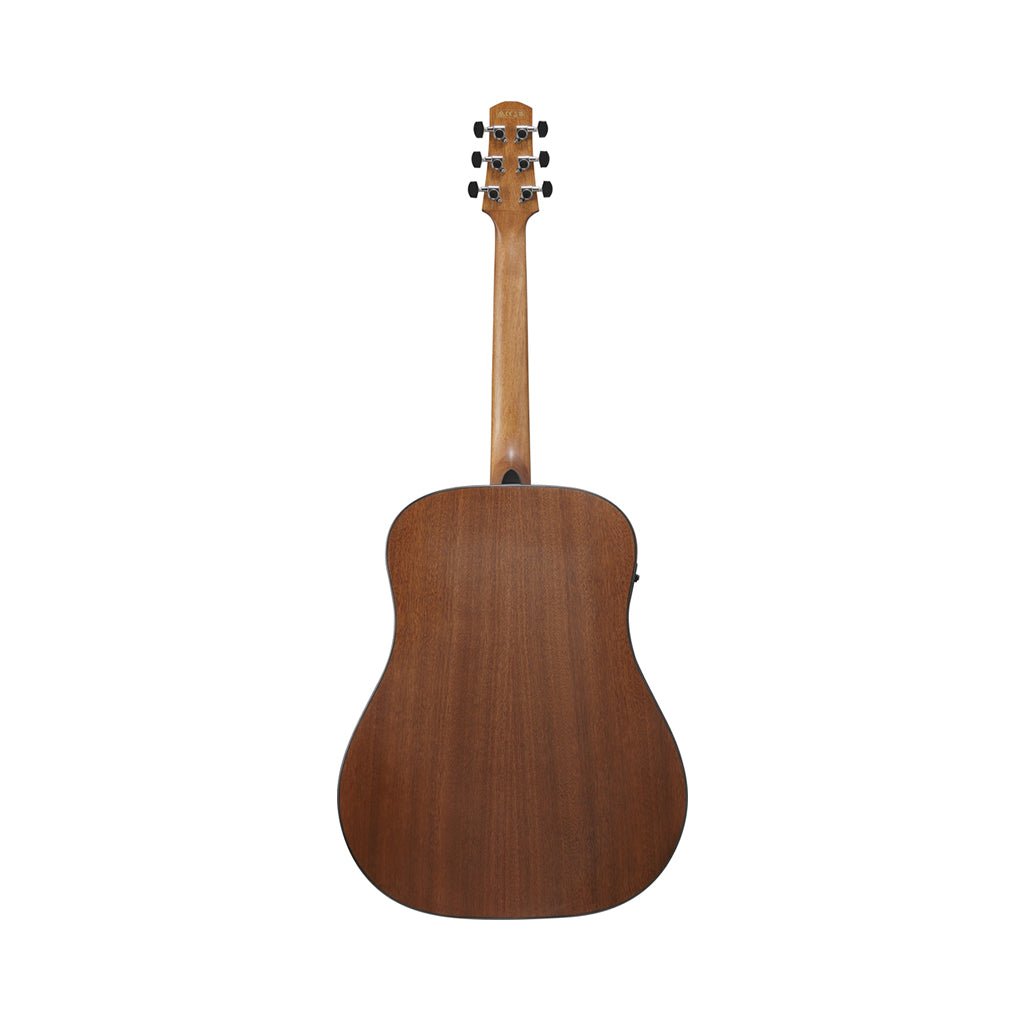Ibanez AAD54E Dreadnought Acoustic Guitar w/Pickup - Open Pore Mahogany Sunburst Acoustic Guitars Sky Music