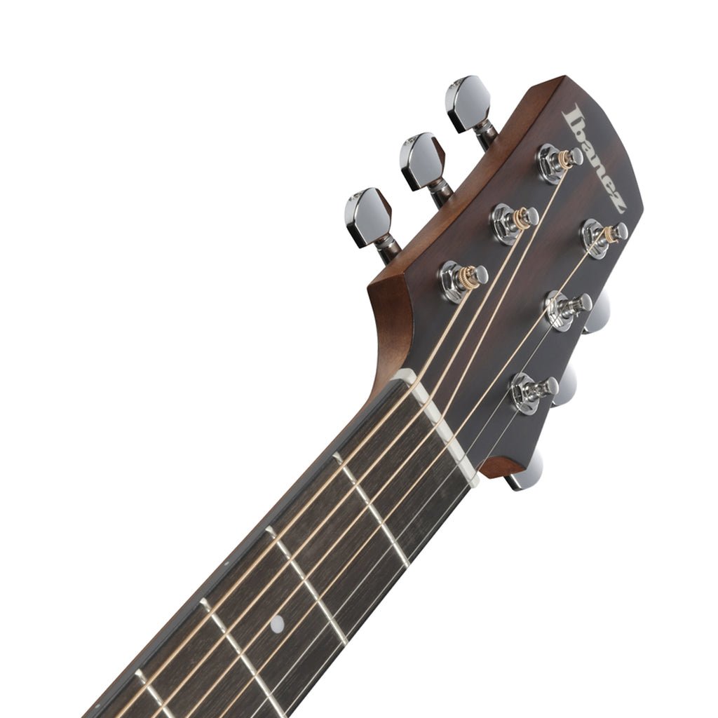 Ibanez AAD54E Dreadnought Acoustic Guitar w/Pickup - Open Pore Mahogany Sunburst Acoustic Guitars Sky Music