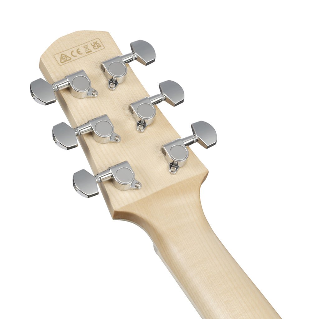 Ibanez AAD77M1E Dreadnought Acoustic Guitar w/Pickup - Open Pore Antique White Acoustic Guitars Sky Music