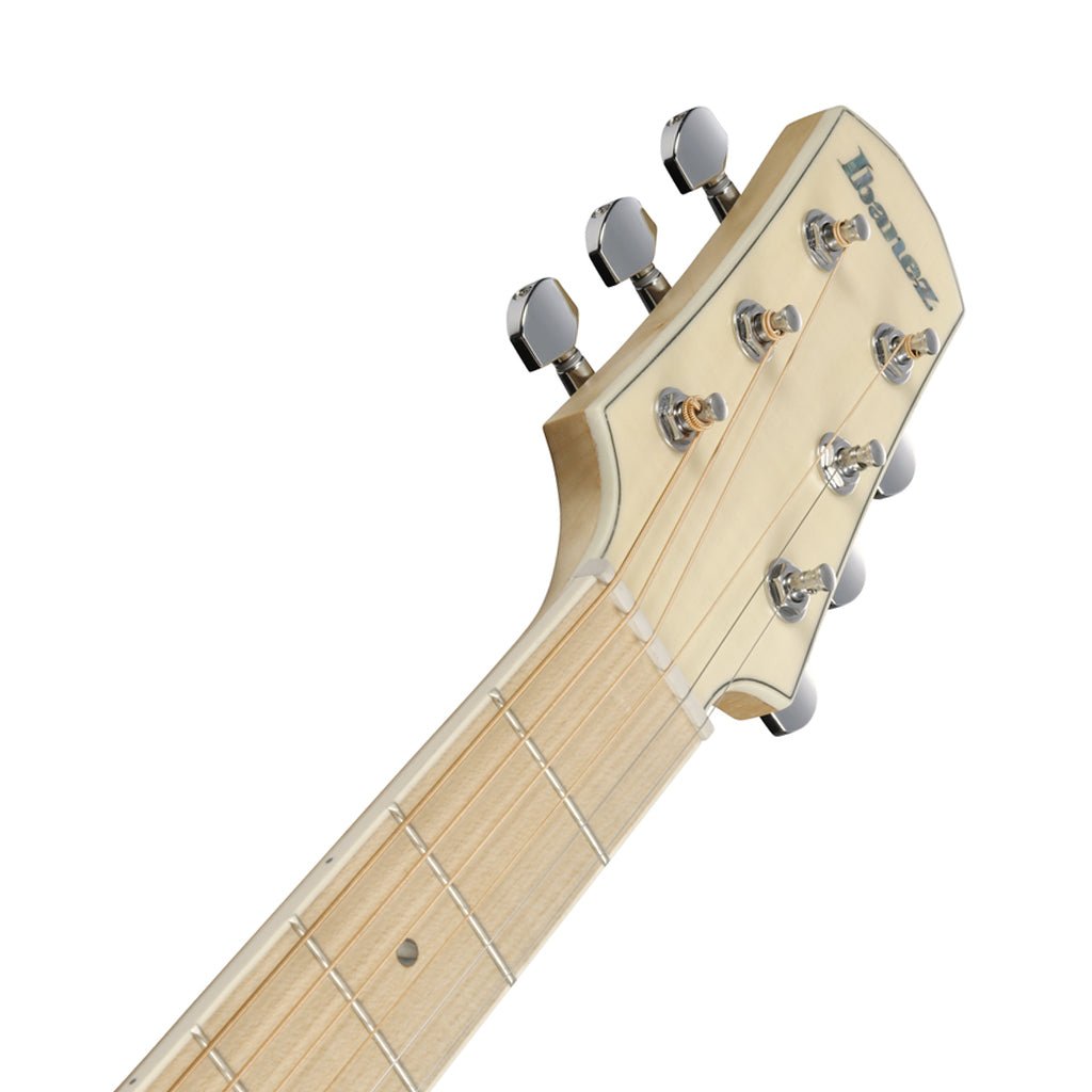 Ibanez AAD77M1E Dreadnought Acoustic Guitar w/Pickup - Open Pore Antique White Acoustic Guitars Sky Music