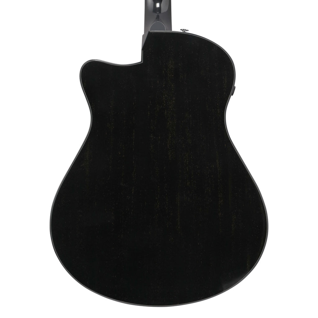 Ibanez AAM340CE Acoustic Guitar - Rustic Black High Gloss Acoustic Guitars Sky Music