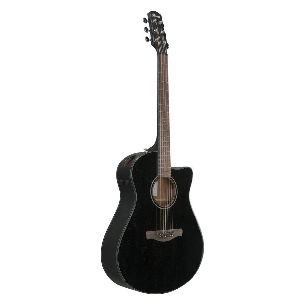 Ibanez AAM340CE Acoustic Guitar - Rustic Black High Gloss Acoustic Guitars Sky Music