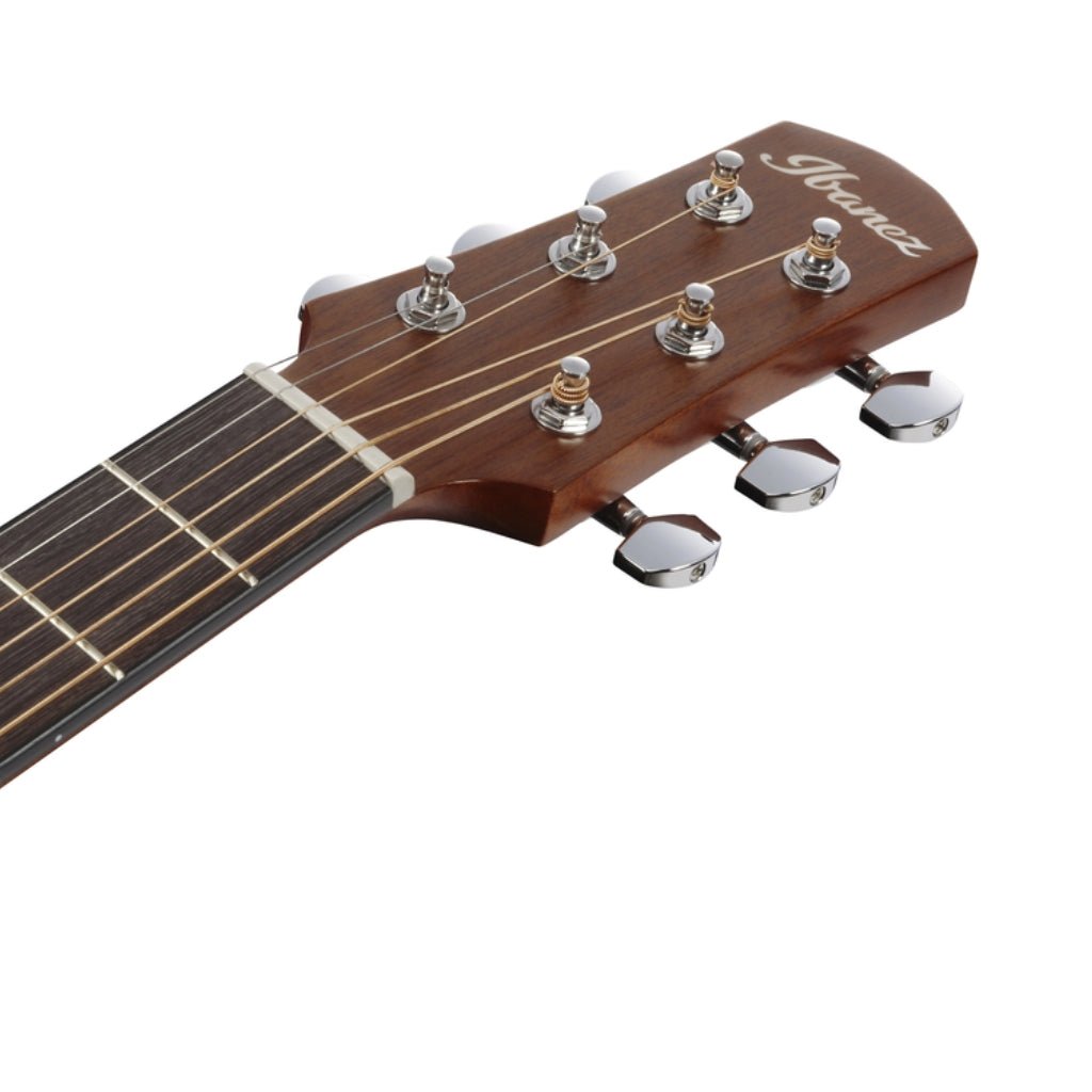 Ibanez AAM50LCE Left Handed Acoustic Guitar - Open Pore Light Brown Sunburst Top Acoustic Guitars Sky Music