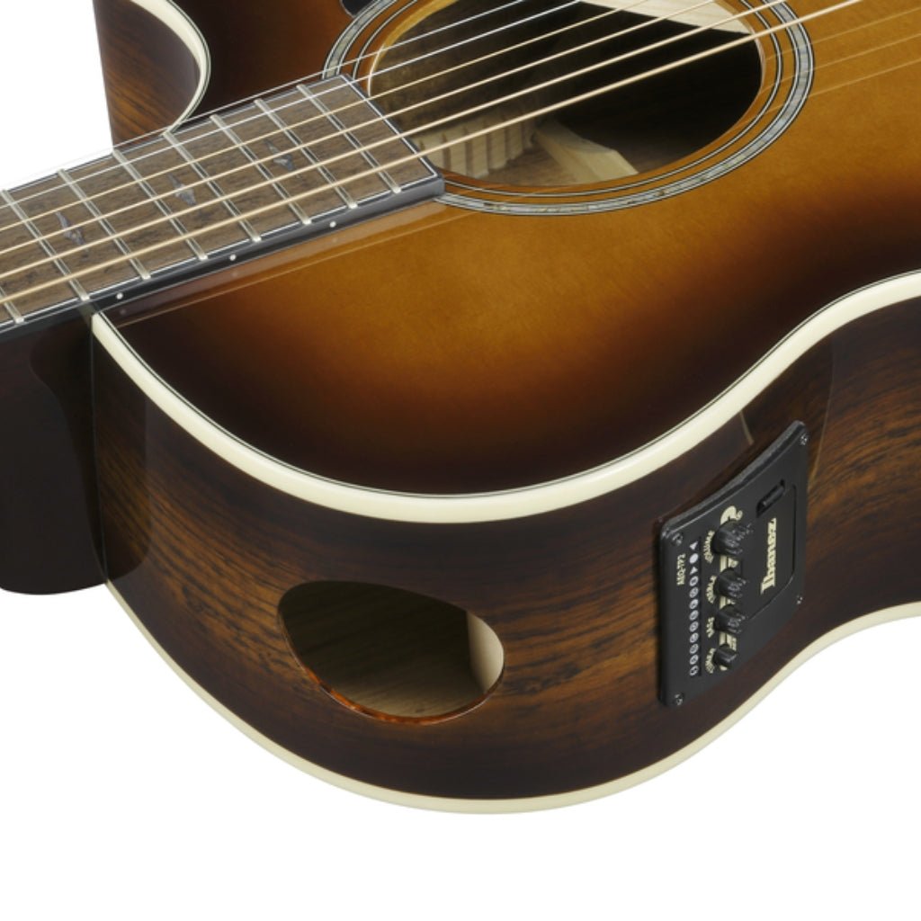 Ibanez AE160 Acoustic Guitar - Vintage Mahogany Sunburst High Gloss Acoustic Guitars Sky Music
