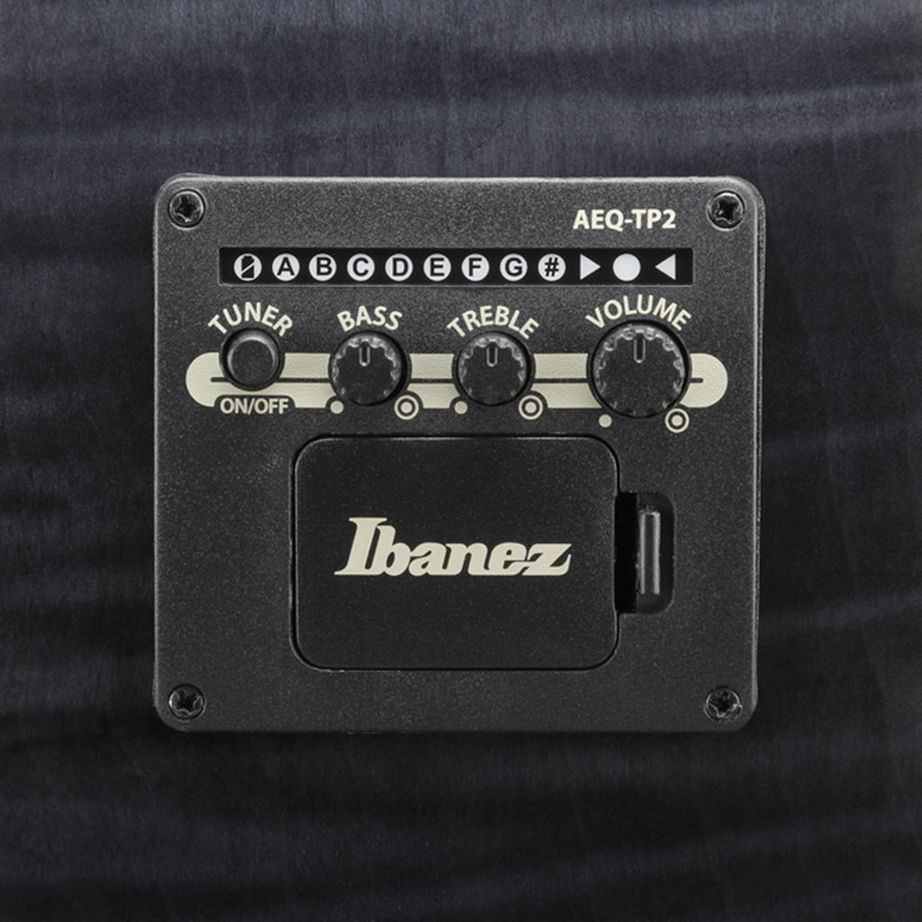 Ibanez AE170 Acoustic Guitar w/Pickup - Transparent Black High Gloss Acoustic Guitars Sky Music