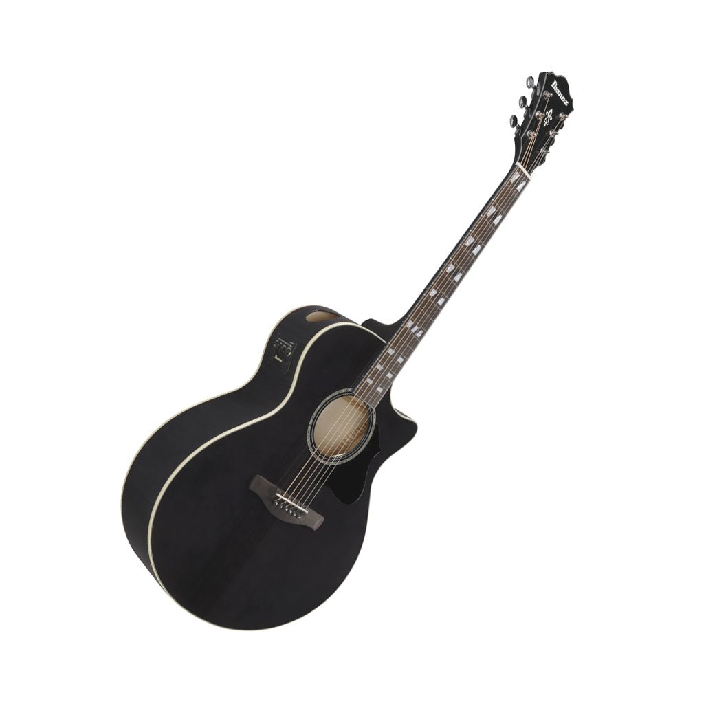 Ibanez AE170 Acoustic Guitar w/Pickup - Transparent Black High Gloss Acoustic Guitars Sky Music