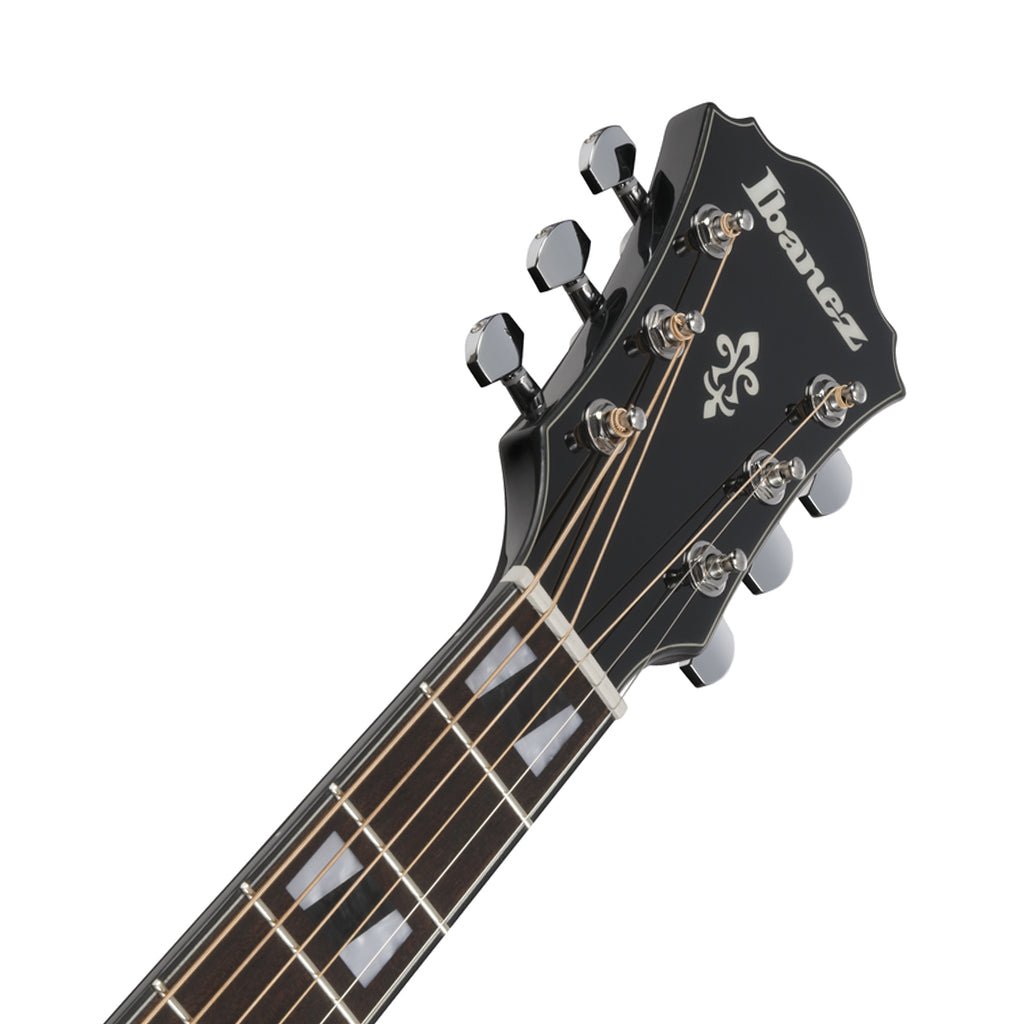 Ibanez AE170 Acoustic Guitar w/Pickup - Transparent Black High Gloss Acoustic Guitars Sky Music