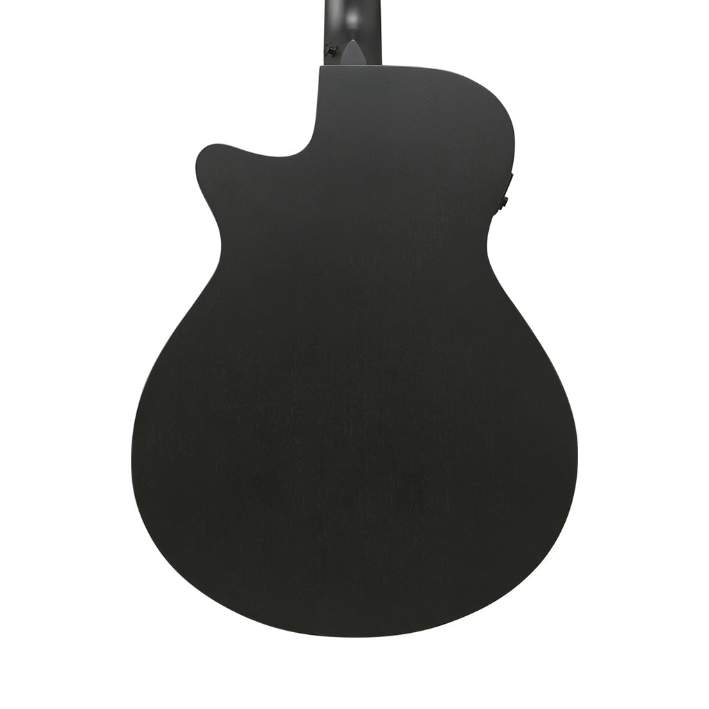 Ibanez AEG1221 12-String Acoustic Guitar w/Pickup - Black Out Acoustic Guitars Sky Music