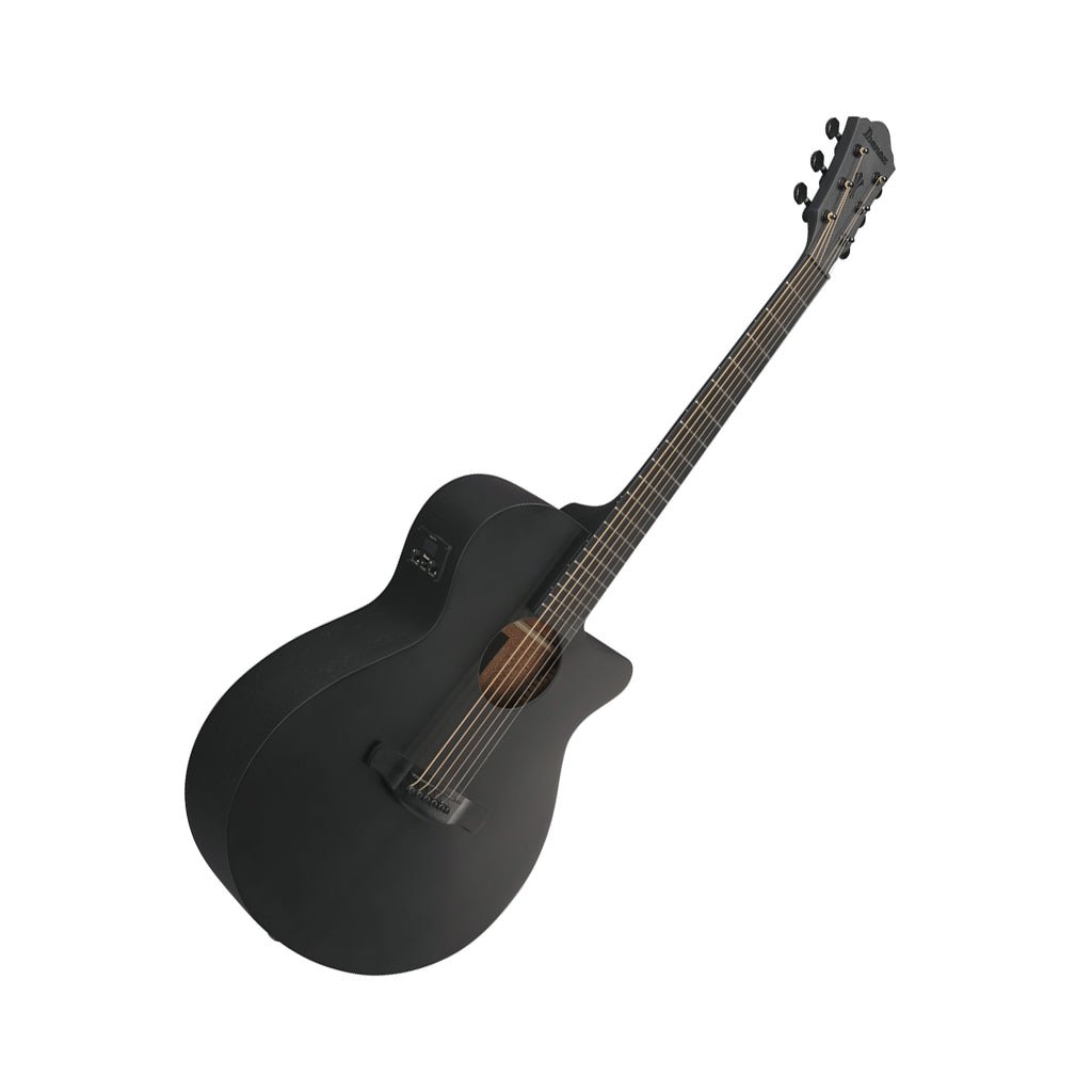 Ibanez AEG621 Acoustic Guitar w/Pickup - Black Out Acoustic Guitars Sky Music