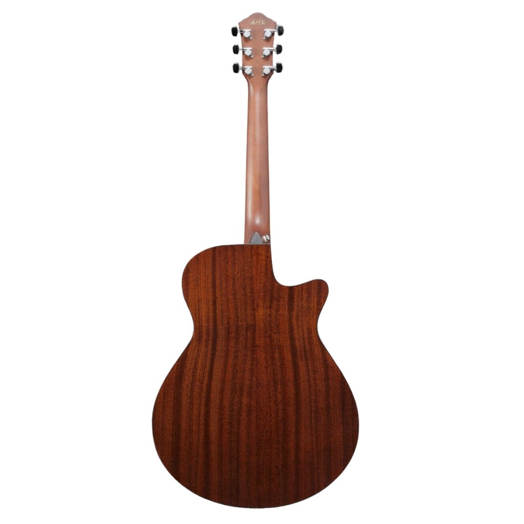 Ibanez AEG70L Left-Handed Acoustic-Electric Guitar - Tiger Burst High Gloss Acoustic Guitars Sky Music