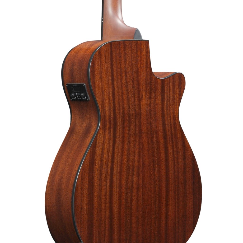 Ibanez AEG70L Left-Handed Acoustic-Electric Guitar - Tiger Burst High Gloss Acoustic Guitars Sky Music
