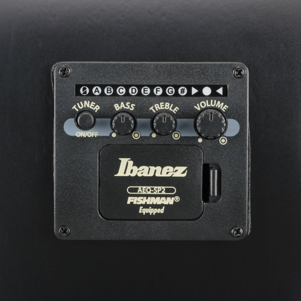 Ibanez AEG721 7-Strings Acoustic Guitar - Black Out Acoustic Guitars Sky Music