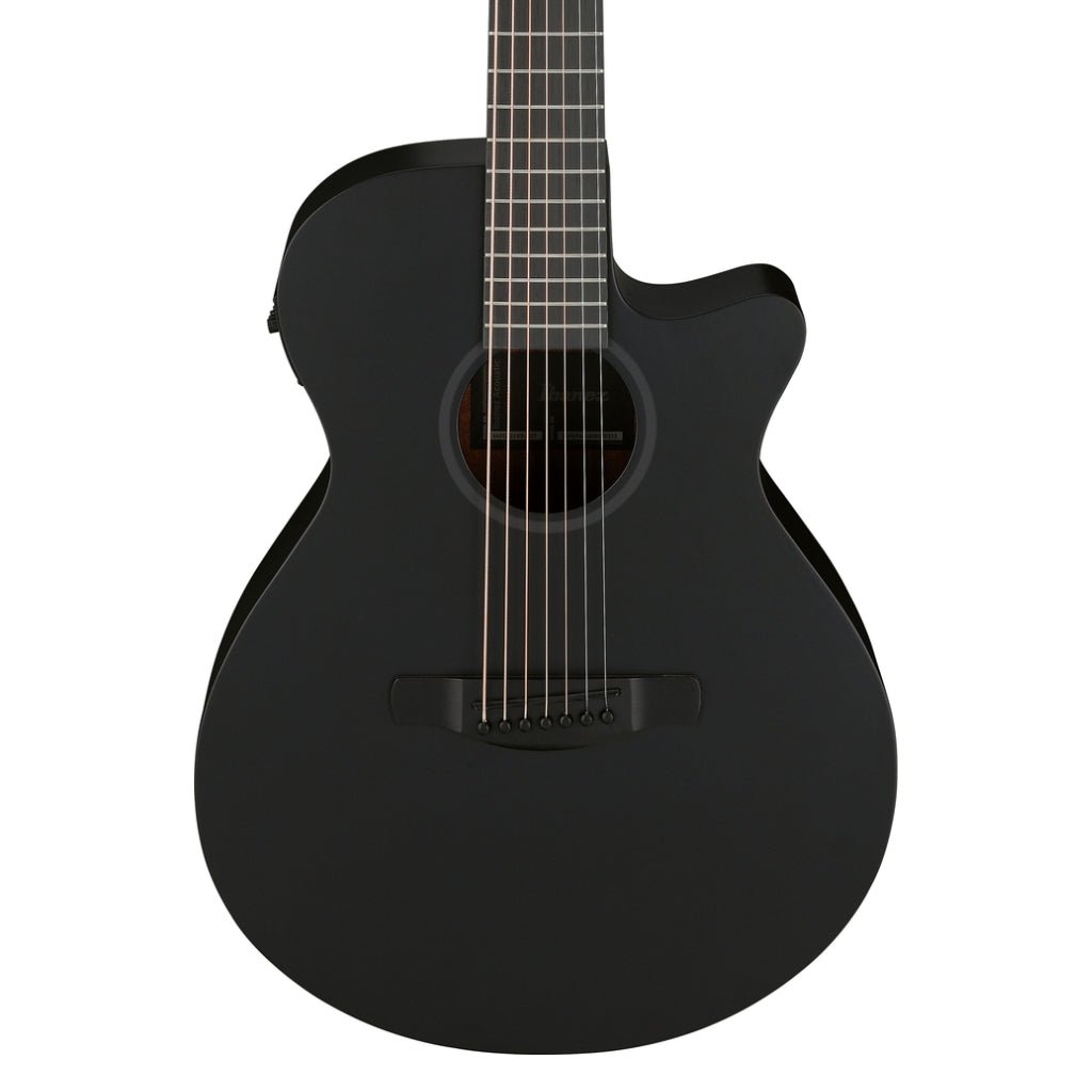 Ibanez AEG721 7-Strings Acoustic Guitar - Black Out Acoustic Guitars Sky Music