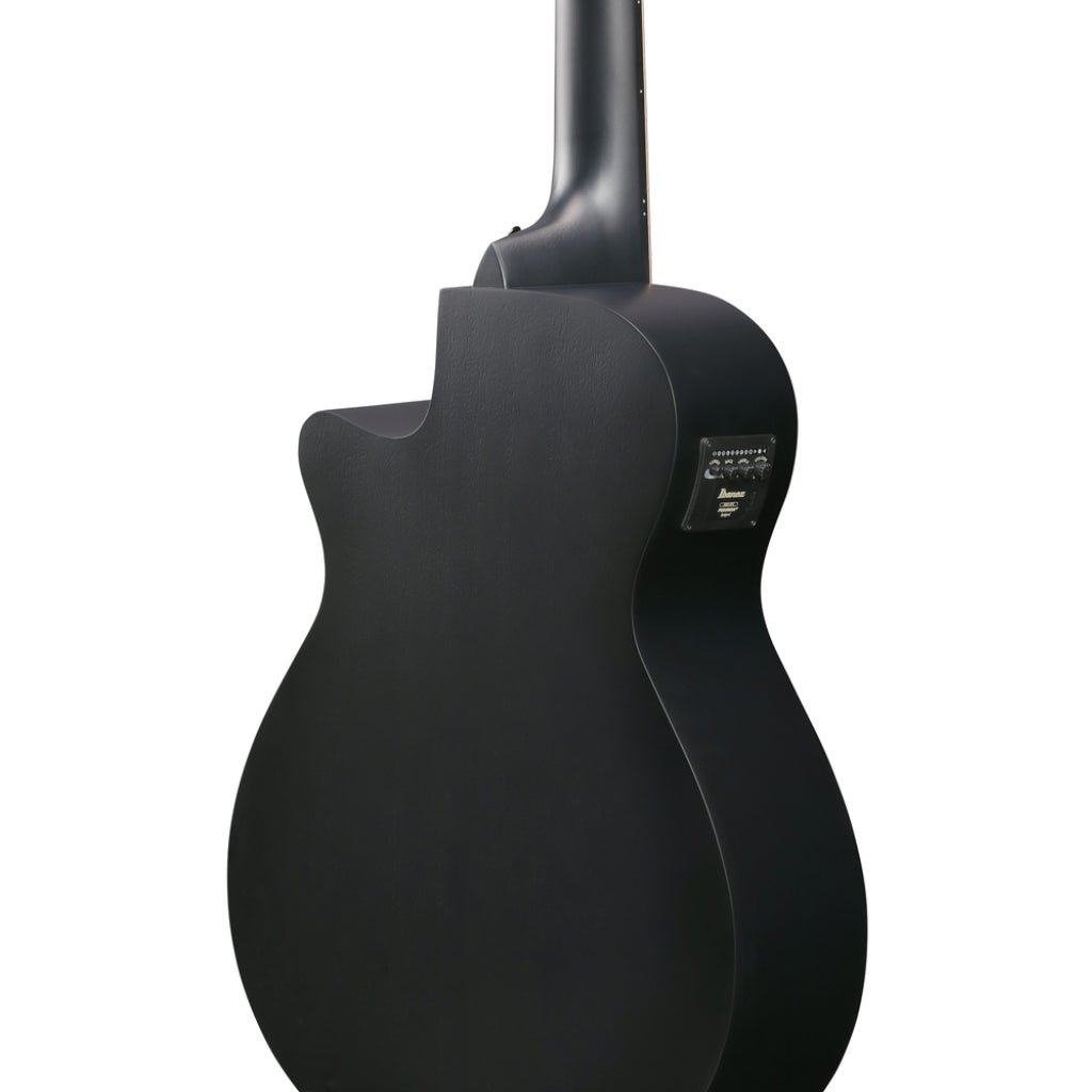 Ibanez AEG721 7-Strings Acoustic Guitar - Black Out Acoustic Guitars Sky Music