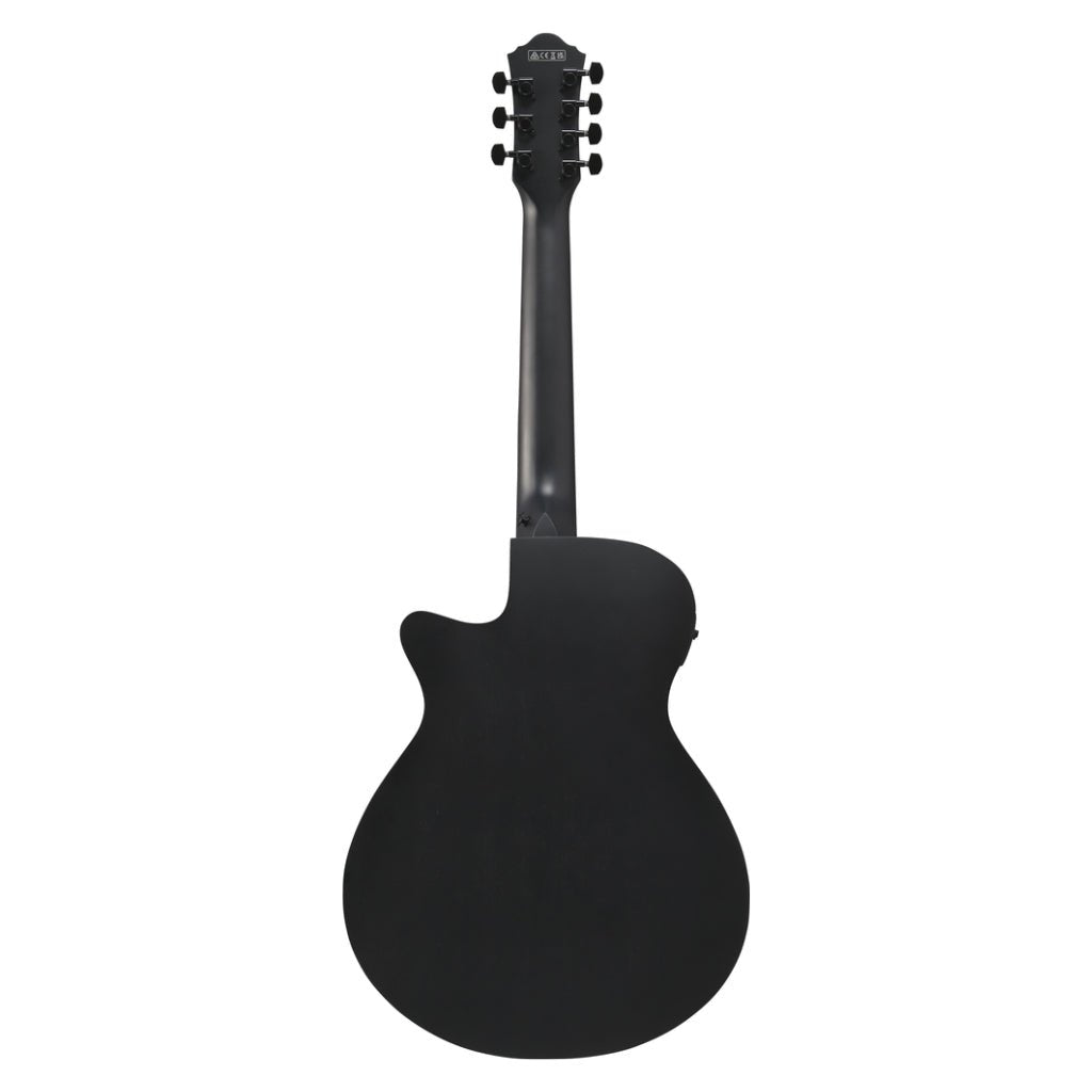 Ibanez AEG721 7-Strings Acoustic Guitar - Black Out Acoustic Guitars Sky Music