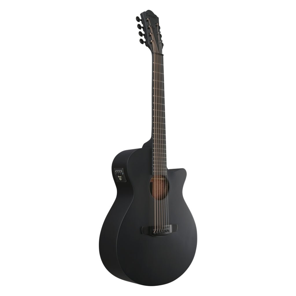 Ibanez AEG721 7-Strings Acoustic Guitar - Black Out Acoustic Guitars Sky Music