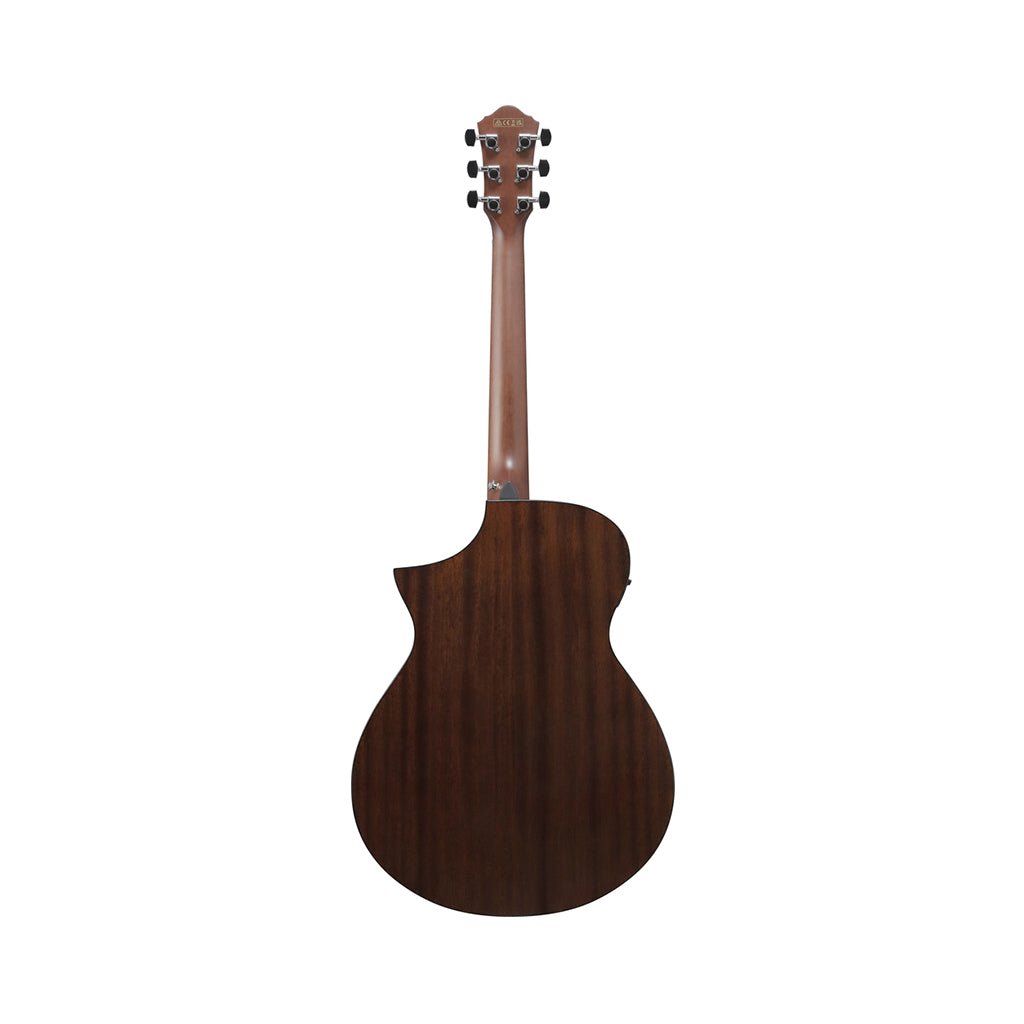 Ibanez AEWC16QA Acoustic Guitar w/Pickup - Transparent Emerald Burst High Gloss Acoustic Guitars Sky Music