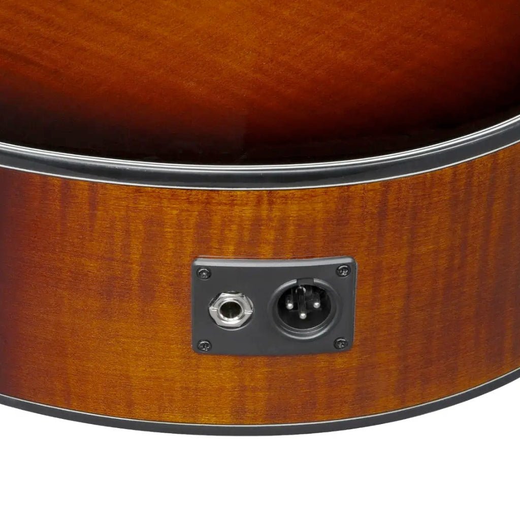 Ibanez AEWC400 High Gloss Acoustic-Electric Guitar - Amber Sunburst Acoustic Guitars Sky Music
