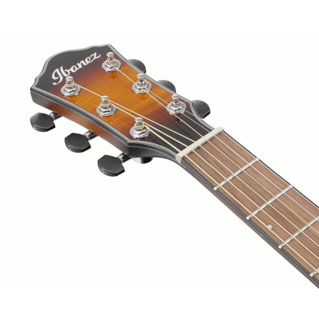 Ibanez AEWC400 High Gloss Acoustic-Electric Guitar - Amber Sunburst Acoustic Guitars Sky Music