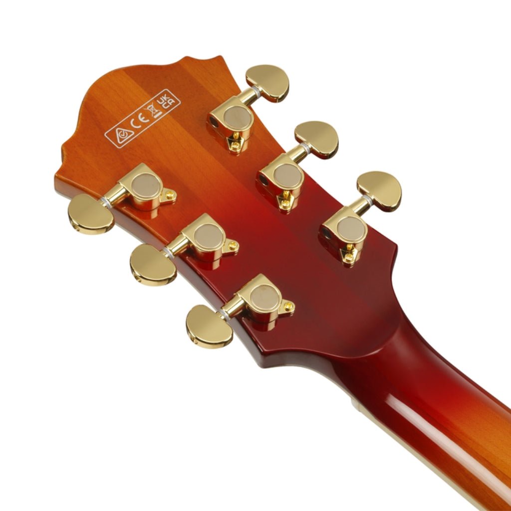 Ibanez AF115 Electric Guitar - Aged Whiskey Burst Electric Guitars Sky Music