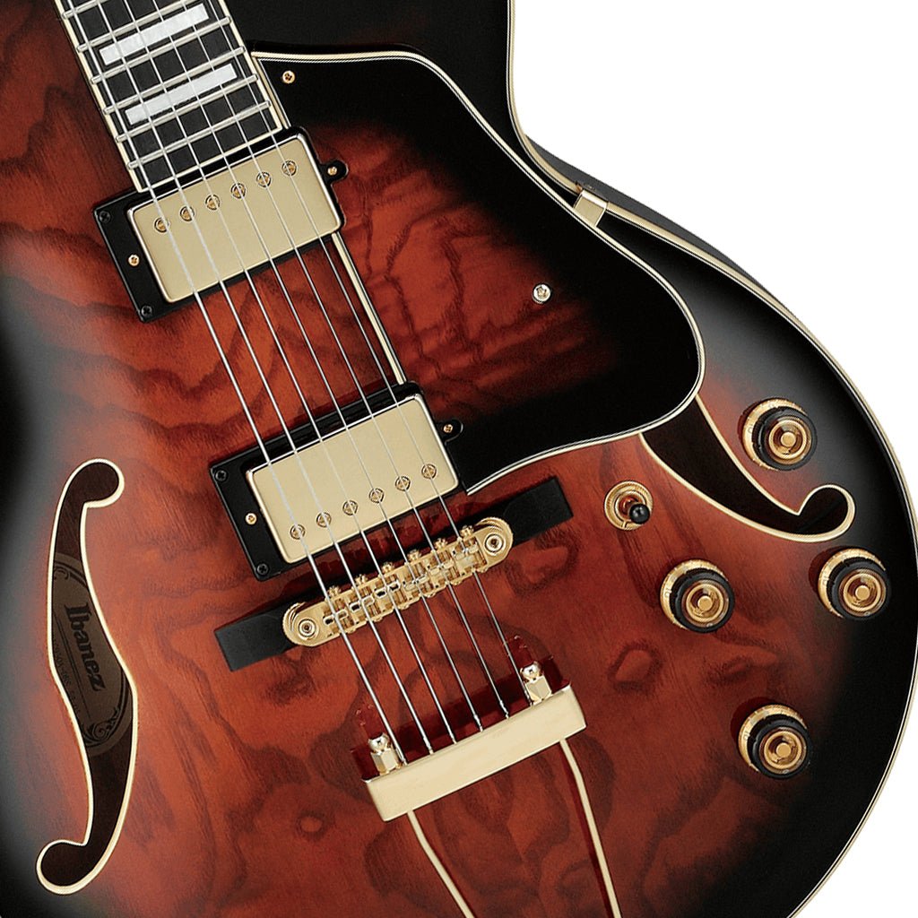 Ibanez AG95QA DBS Electric Guitar Electric Guitars Sky Music