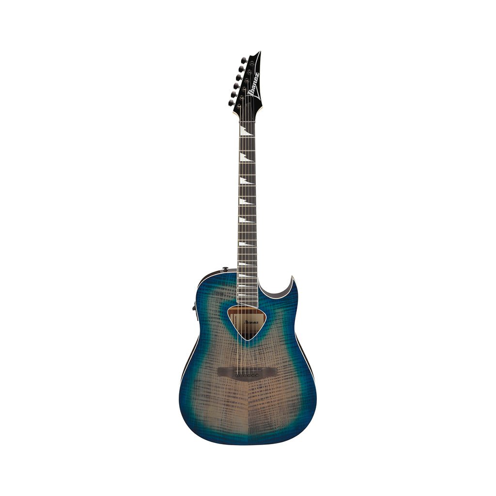 Ibanez ALT50FA Acoustic Guitar w/Pickup - Blue Doom Burst High Gloss Acoustic Guitars Sky Music