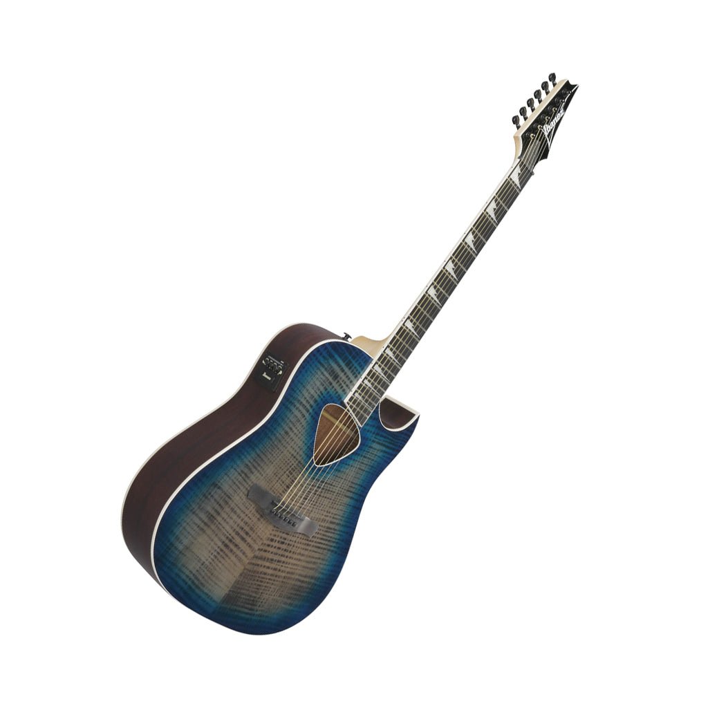 Ibanez ALT50FA Acoustic Guitar w/Pickup - Blue Doom Burst High Gloss Acoustic Guitars Sky Music