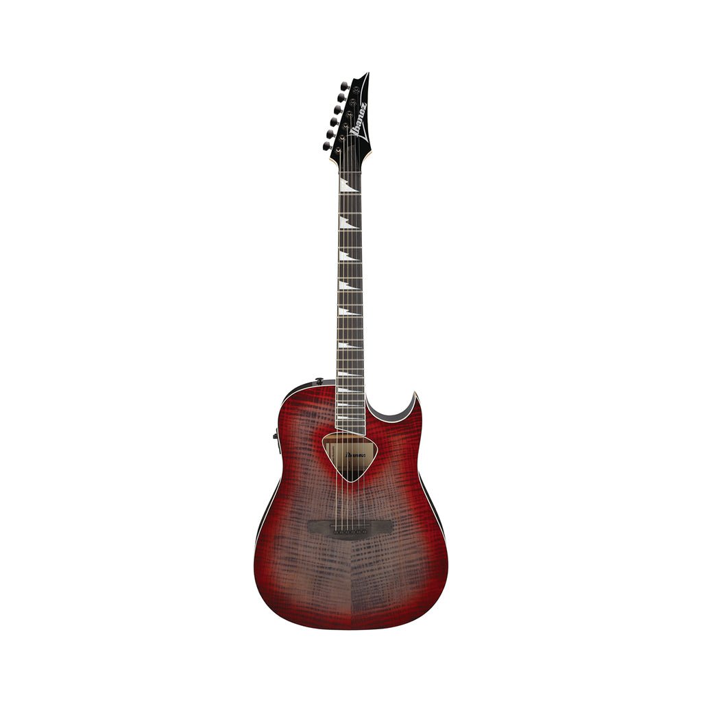 Ibanez ALT50FA Acoustic Guitar w/Pickup - Red Doom Burst High Gloss Acoustic Guitars Sky Music