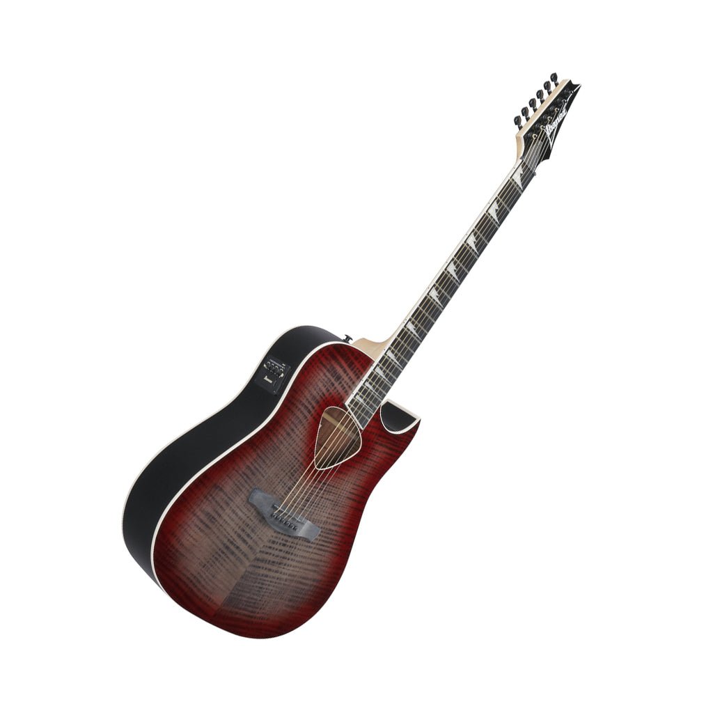 Ibanez ALT50FA Acoustic Guitar w/Pickup - Red Doom Burst High Gloss Acoustic Guitars Sky Music