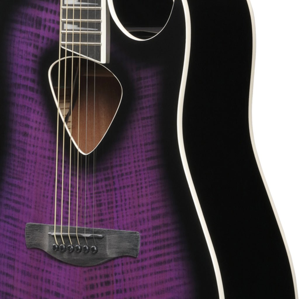 Ibanez ALT50FA Acoustic Guitar w/Pickup - Transparent Violet Sunburst High Gloss Acoustic Guitars Sky Music