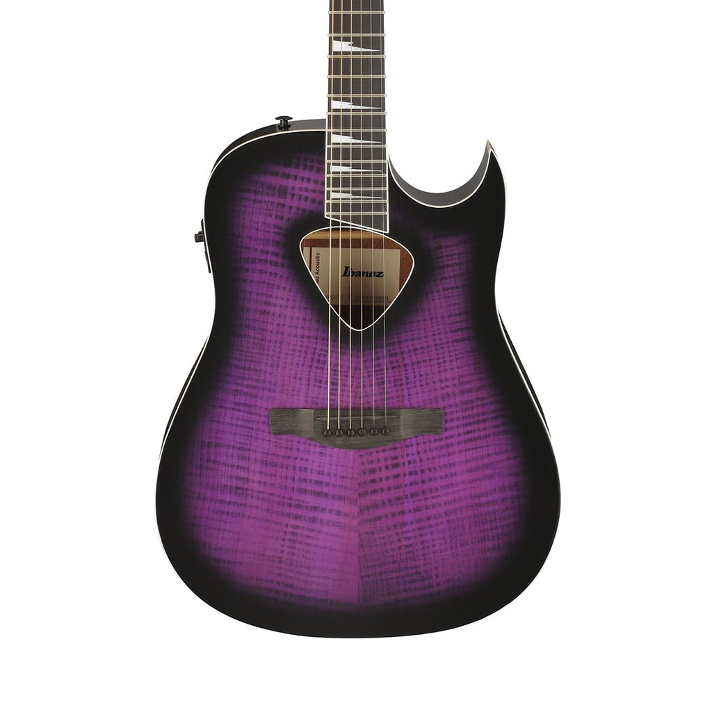 Ibanez ALT50FA Acoustic Guitar w/Pickup - Transparent Violet Sunburst High Gloss Acoustic Guitars Sky Music