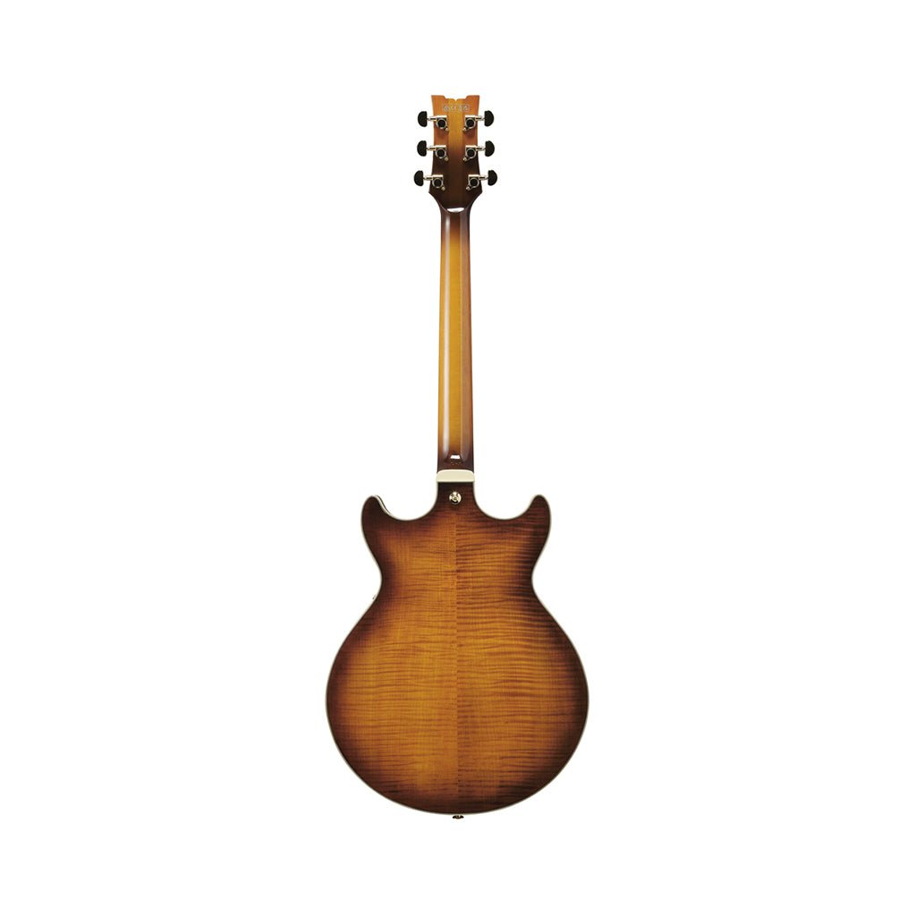 Ibanez AM153FM Artcore Semi-Hollow Electric Guitar - Antique Tobacco Burst Electric Guitars Sky Music