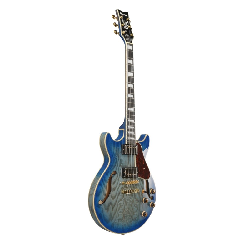 Ibanez AM93QA Electric Guitar - Jet Blue Burst Electric Guitars Sky Music